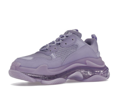 Balenciaga Triple S Clear Sole Purple (Women's)