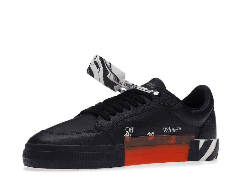 Off-White Low Vulc Black White