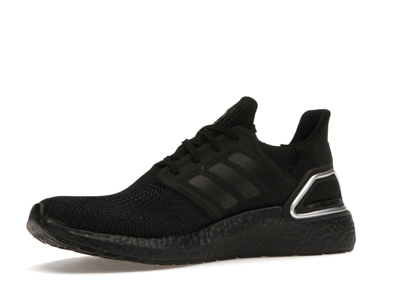 adidas Ultra Boost 20 Core Black Silver Metallic