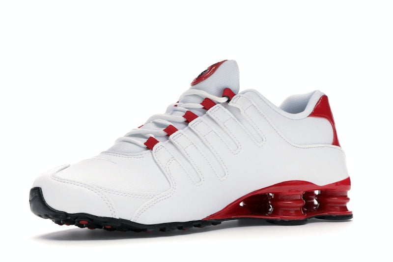 Nike Shox NZ White University Red