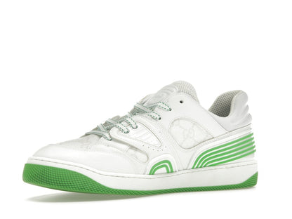 Gucci Basket Low White Demetra Green