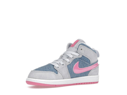 Jordan 1 Mid SE Denim Sequin (PS)