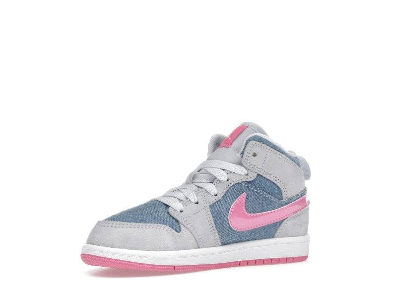 Jordan 1 Mid SE Denim Sequin (PS)