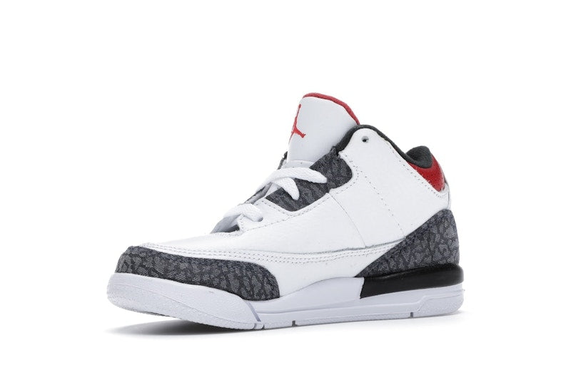 Jordan 3 Retro SE Fire Red Denim (PS)