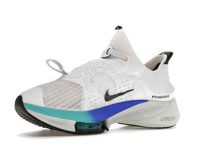Nike Air Zoom Tempo Next% FlyEase White Flash Crimson Spruce Aura