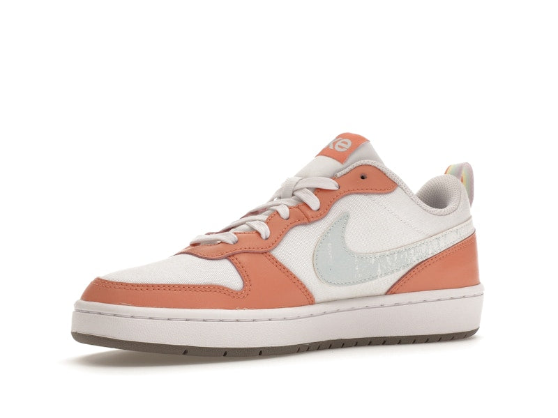 Nike Court Borough Low 2 SE White Light Madder Root (GS)