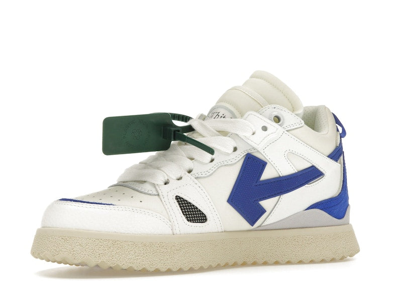 OFF-WHITE Sponge Mid Top White Blue