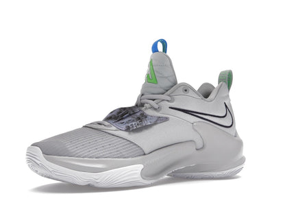 Nike Zoom Freak 3 NBA 75th Anniversary Grey Marble Lime