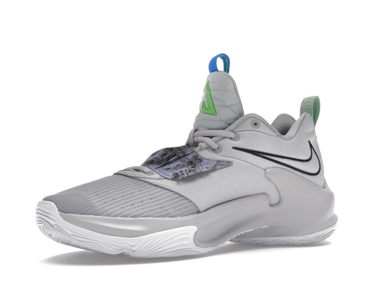 Nike Zoom Freak 3 NBA 75th Anniversary Grey Marble Lime