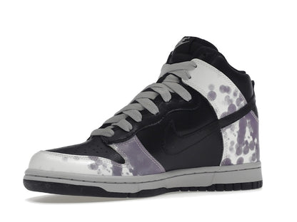 Nike Dunk High Splatter Black White Purple (Women's)