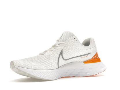 Nike React Infinity Run Flyknit 3 White Grey Kumquat