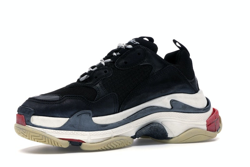 Balenciaga Triple S Black White Red (2018 Reissue)