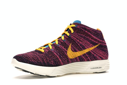 Nike Lunar Flyknit Chukka Grand Purple Laser Orange