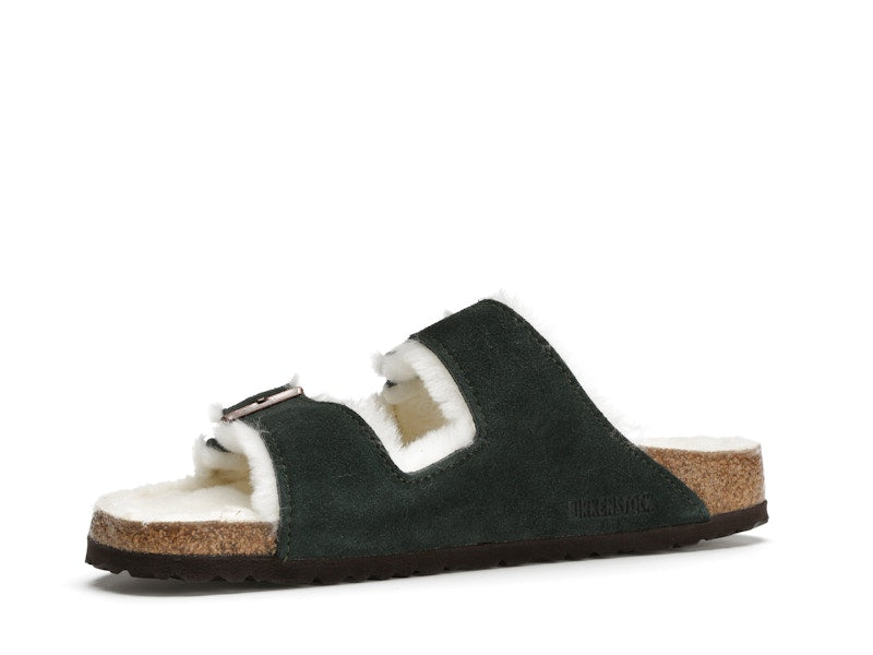 Birkenstock Arizona Shearling Kith Green