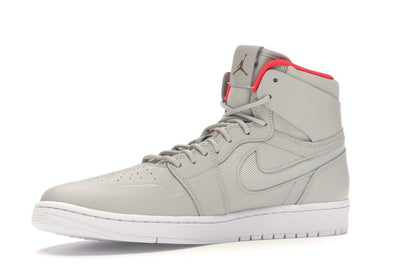 Jordan 1 Retro High Nouveau Pure Platinum Bright Crimson