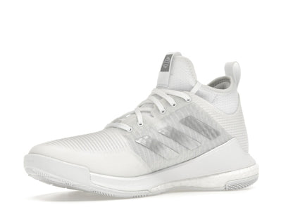 adidas Crazyflight Mid Cloud White Silver Metallic Grey (Women's)