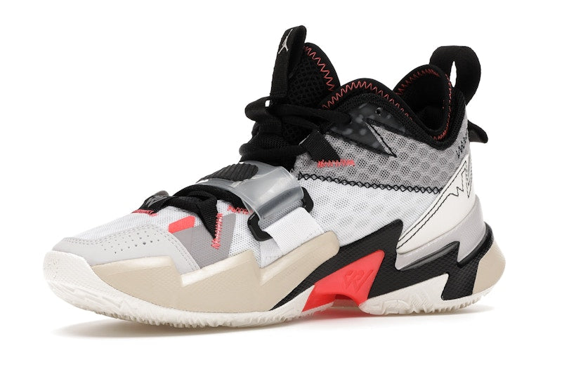 Jordan Why Not Zer0.3 White Bright Crimson Black (GS)