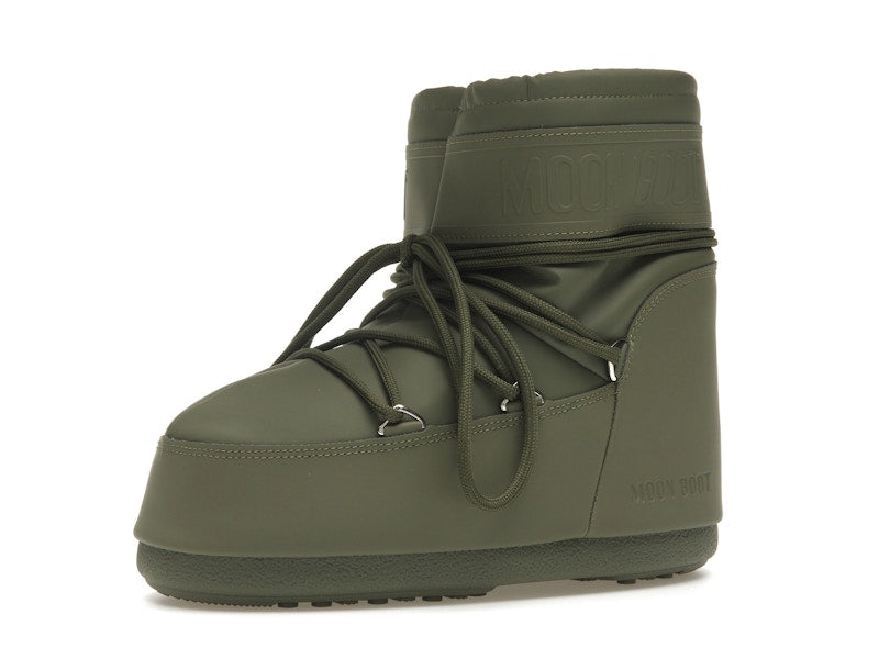 Moon Boot Icon Rubber Low Boot Khaki