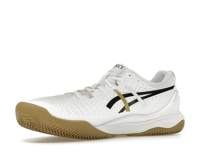 ASICS Gel-Resolution 9 Clay BOSS Matteo Berrettini White Camel
