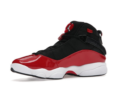 Jordan 6 Rings Black Gym Red White