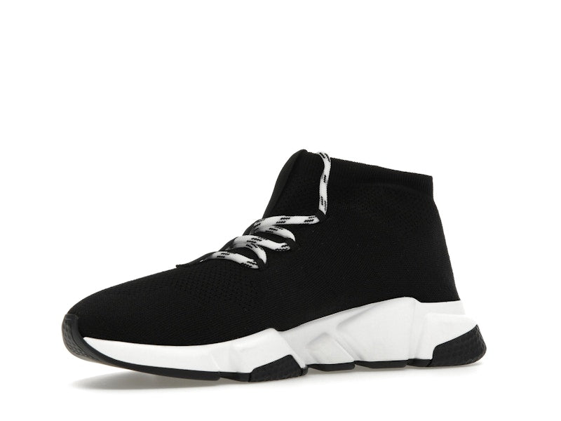 Balenciaga Speed Lace Up Black White (Women's)