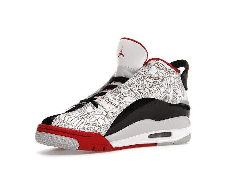 Jordan Dub Zero White Varsity Red (2022) (GS)