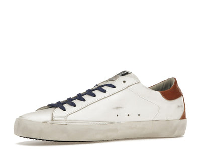 Golden Goose Super-Star White Ice Brown Blue