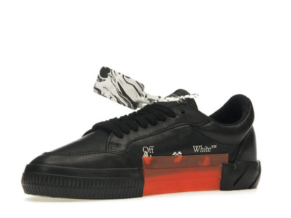 OFF-WHITE Vulc Low Black/Blue Leather SS21