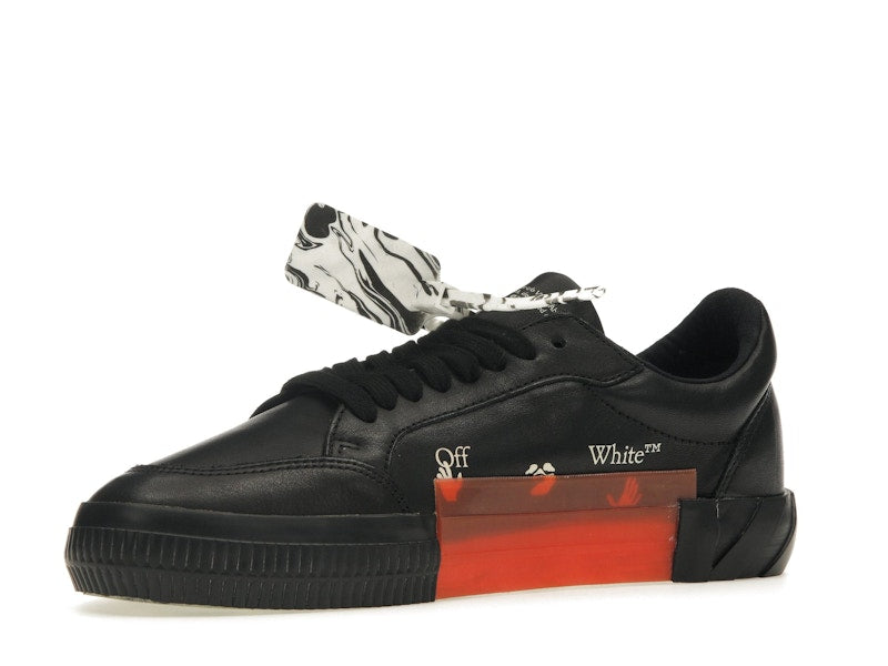 OFF-WHITE Vulc Low Black/Blue Leather SS21