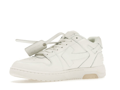 OFF-WHITE Out Of Office OOO Low Tops Triple White