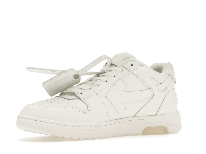 OFF-WHITE Out Of Office OOO Low Tops Triple White