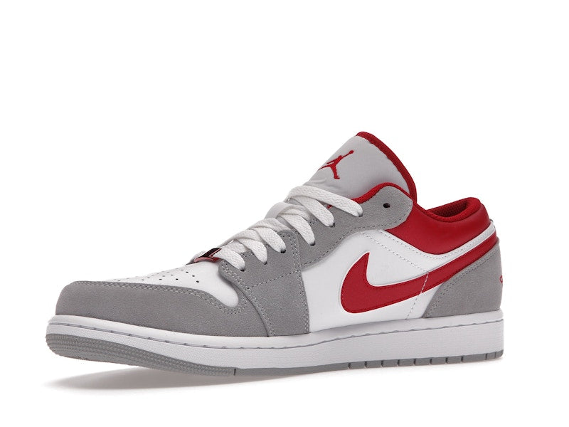 Jordan 1 Low SE Light Smoke Grey Gym Red