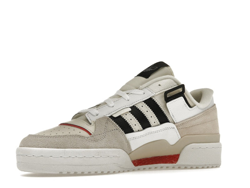 adidas Forum Exhibit Low White Vivid Red