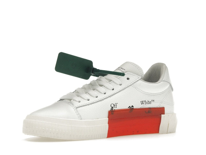 OFF-WHITE Vulc Low Leather White White (Women's)