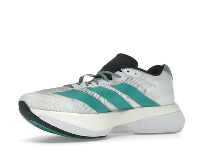 adidas Adizero Boston 13 White Pure Teal