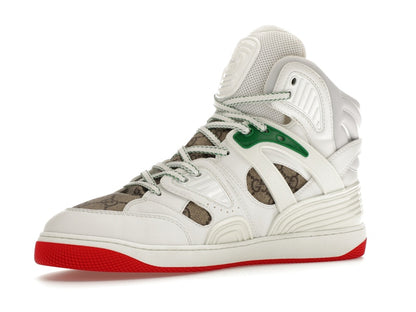 Gucci Basket White Demetra Red