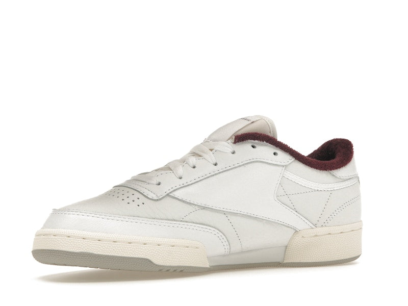 Reebok Club C 85 Packer Shoes Chalk White Maroon