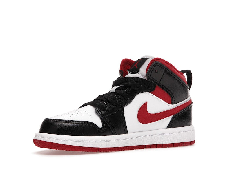 Jordan 1 Mid Gym Red Black White (PS)