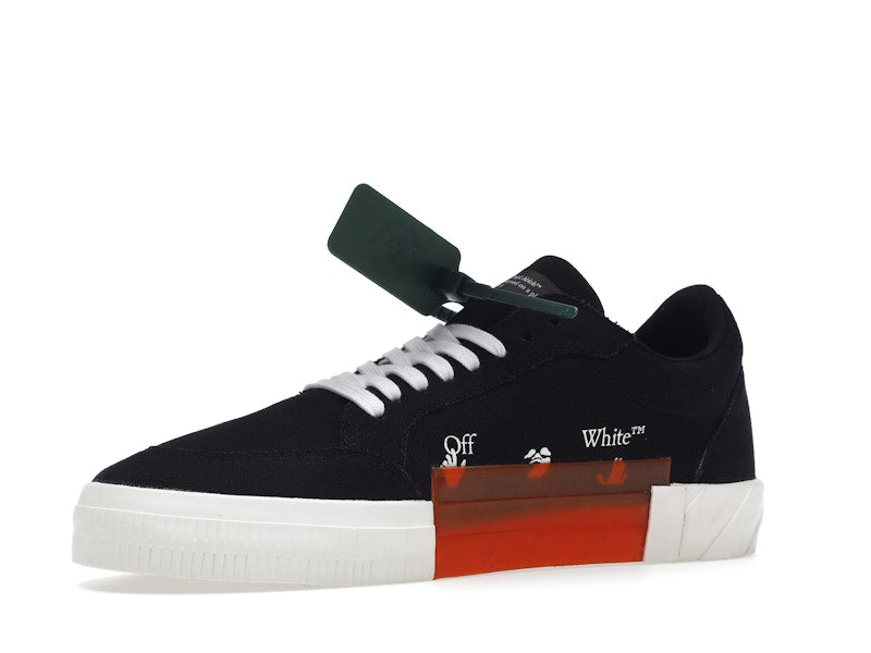OFF-WHITE Vulc Low Black White White