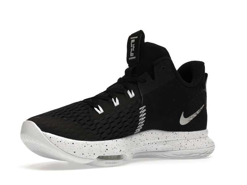 Nike LeBron Witness 5 Black Metallic Silver