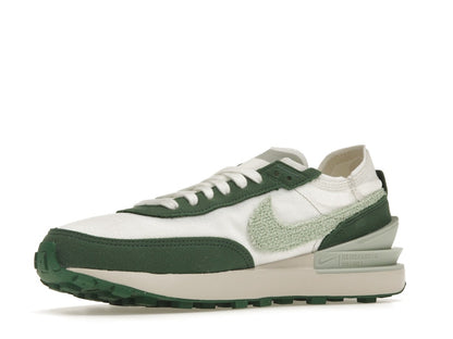 Nike Waffle One Summit White Moon Fossil Gorge Green Honeydew (Women's)
