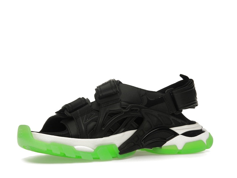 Balenciaga Track Sandal Black White Green