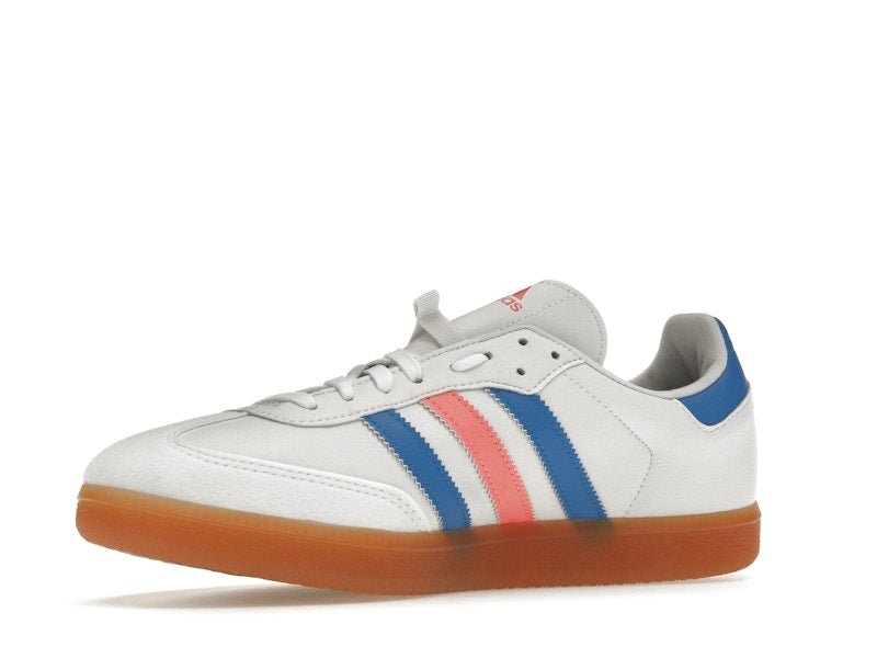 adidas Velosamba Vegan Cloud White Turbo Blue Rush