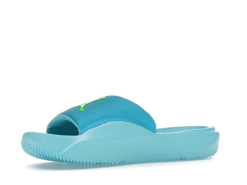 Jordan Franchise Slide Chlorine Blue Copa Electric Green