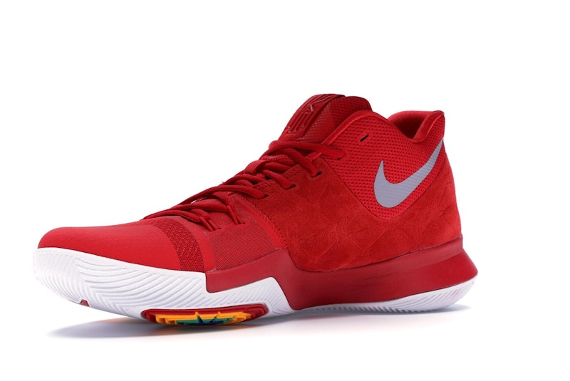 Nike Kyrie 3 Red Suede