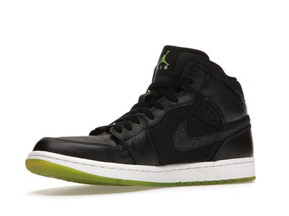 Jordan 1 Phat Black Action Green