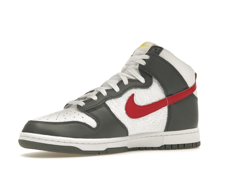 Nike Dunk High Embossed Basketball Grey Red