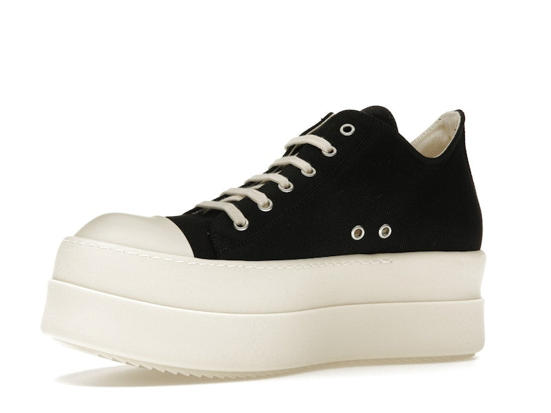 Rick Owens DRKSHDW Double Bumper Low Black Milk