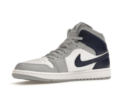 Jordan 1 Mid Wolf Grey Midnight Navy