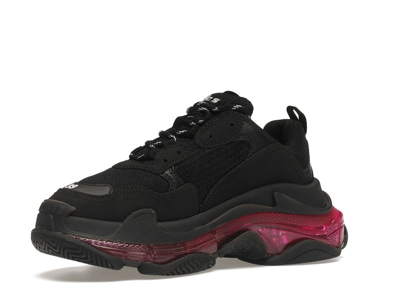 Balenciaga Triple S Clear Sole Neon Pink (Women's)